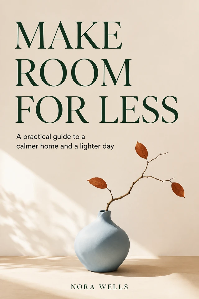 Make Room for Less, mini guide cover