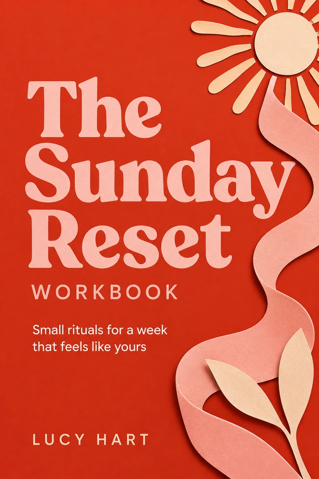 The Sunday Reset Workbook, workbook cover