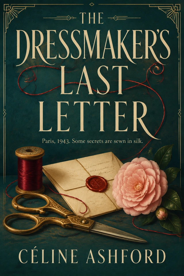The Dressmaker's Last Letter, historical fiction cover