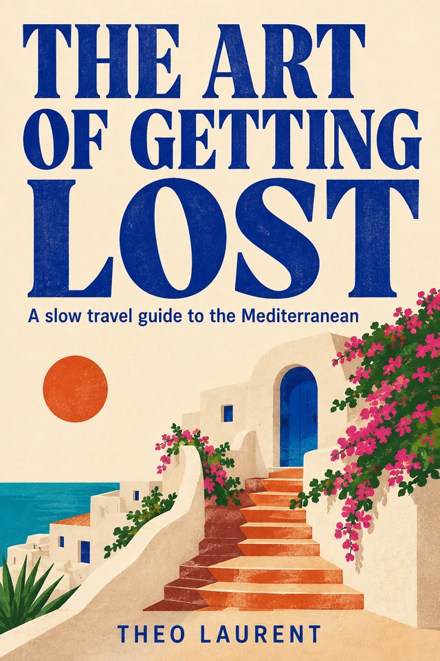 The Art of Getting Lost, travel guide cover